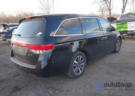 2014 Honda Odyssey Touring/Touring Elite z USA, uszkodzony, nr VIN 5FNRL5H93EB035445
